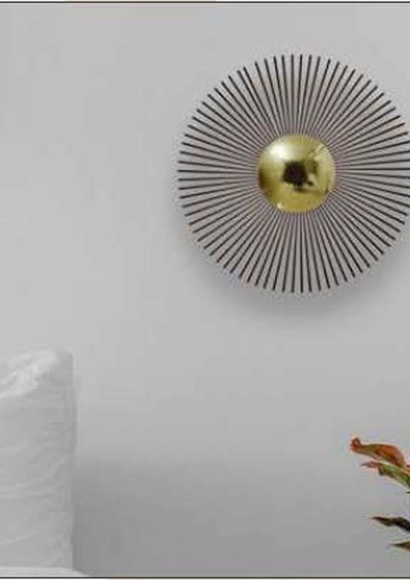 Beyond Lights - Gold Sunburst Decor- GL